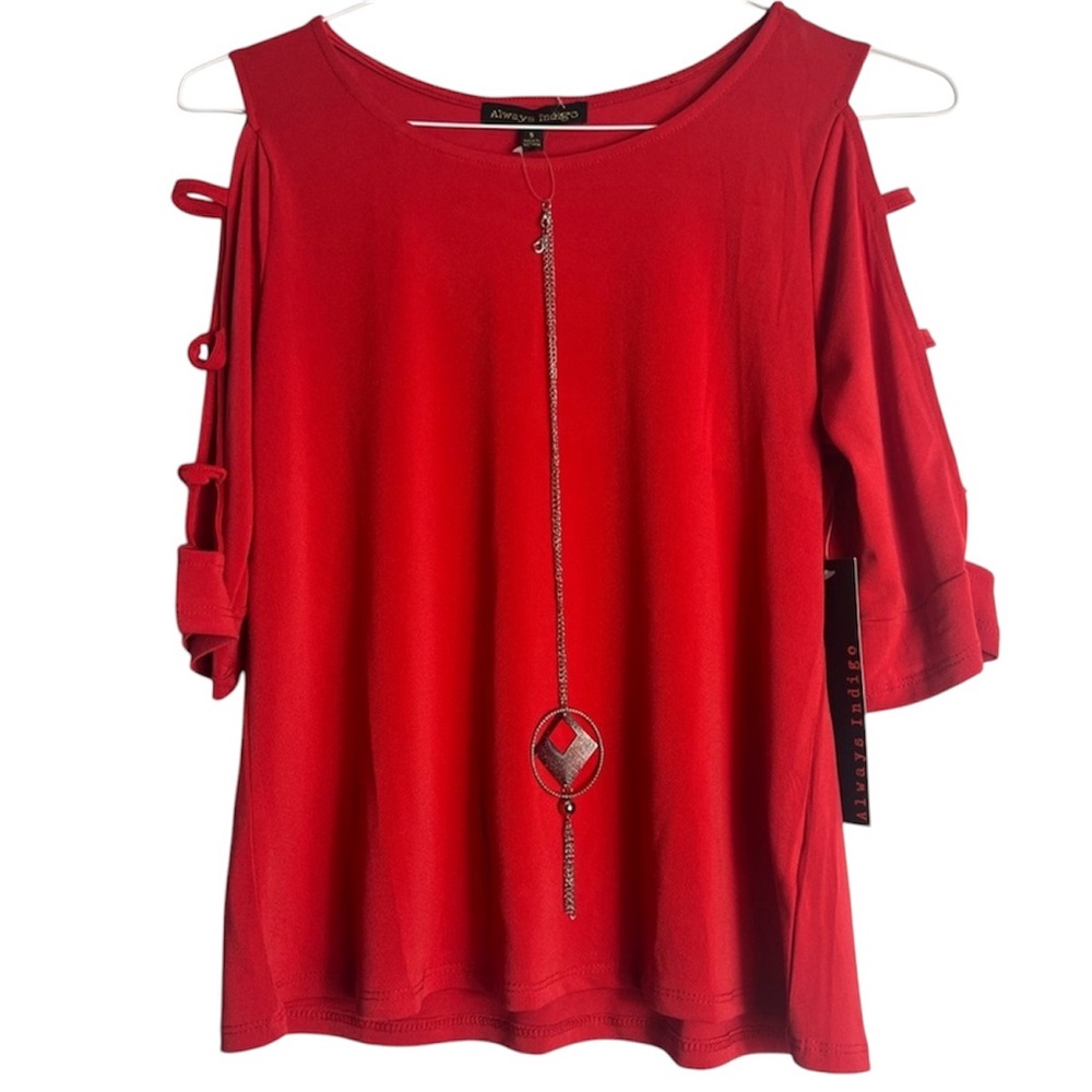 Always Indigo Women’s Top Size S